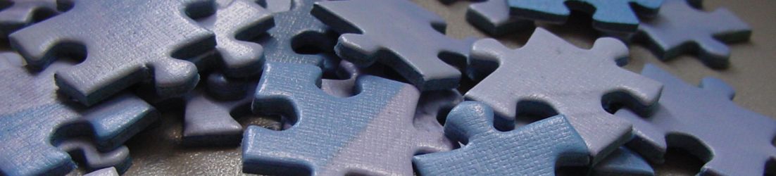 Ein Puzzle von Möglichkeiten, die zusammenspielen